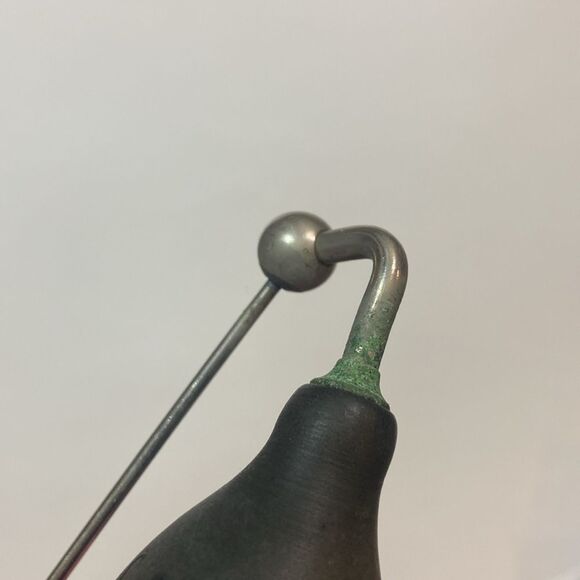 Antique Black Ear Syringe with Metal Nozzle Collection - Picture 4 of 6